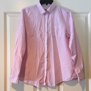 ✨SALE✨ GAP Pink Striped Button Down Shirt EUC